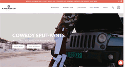 Desktop Screenshot of amundsensports.com